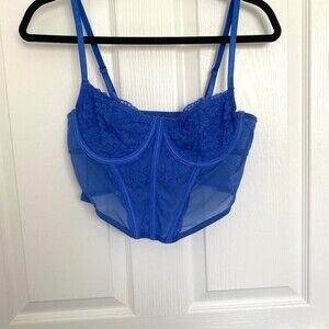 Tillys Women's Blue Corset